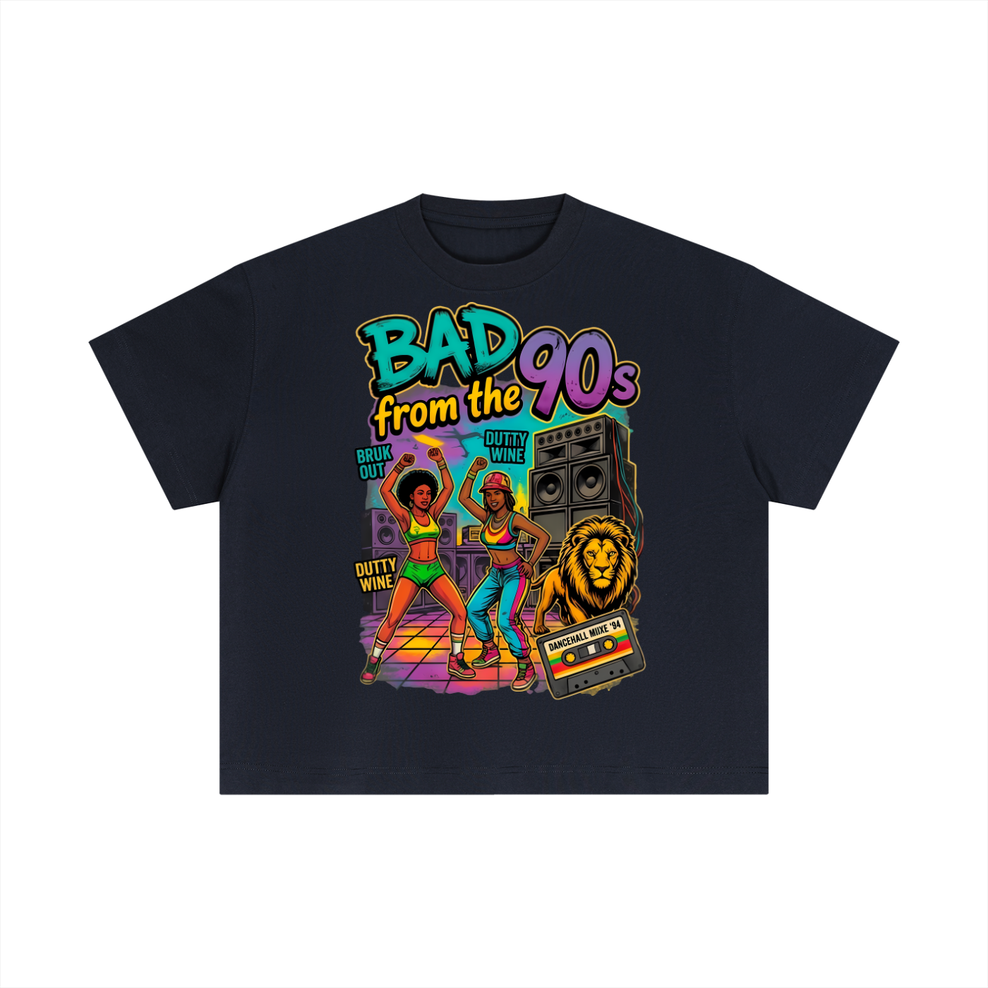 BAD from the 90's | Cotton Boxy T-Shirt