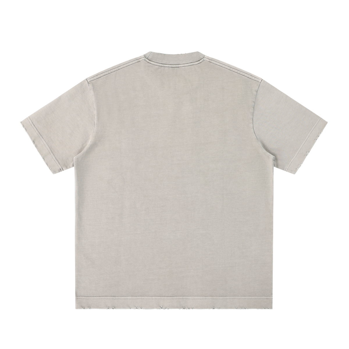IRON LION ZION | Heavyweight Vintage Washed Frayed T-Shirt