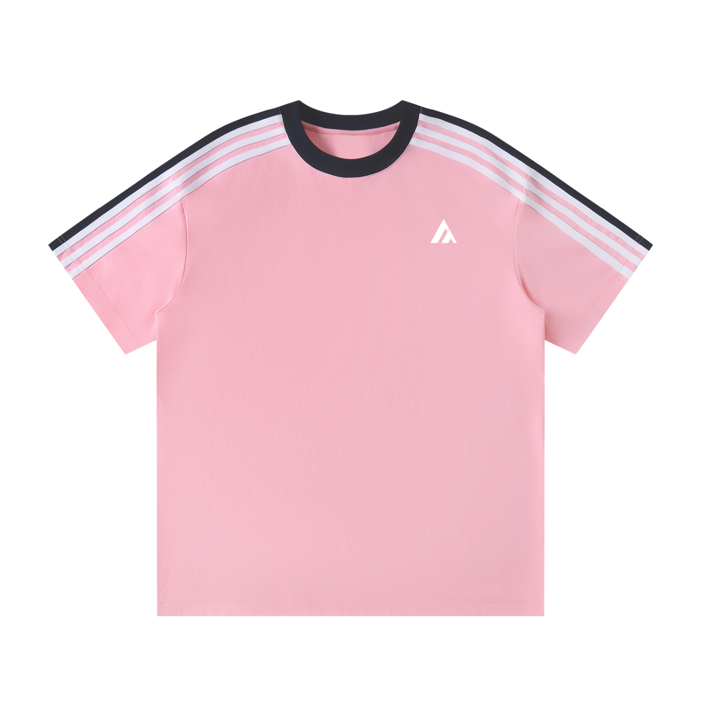 Unisex Colorblock Striped T-Shirt