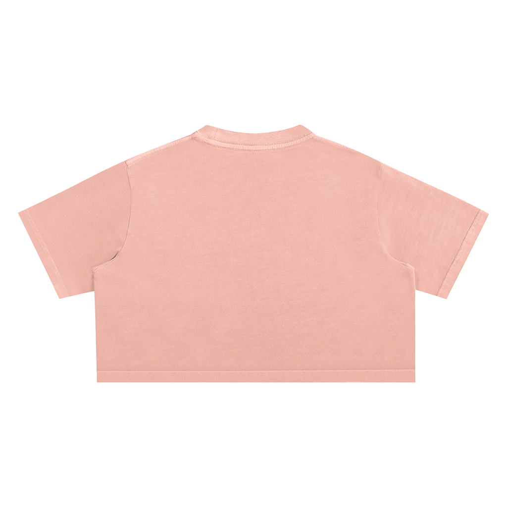 90's BABY | Snow Washed Crop Top