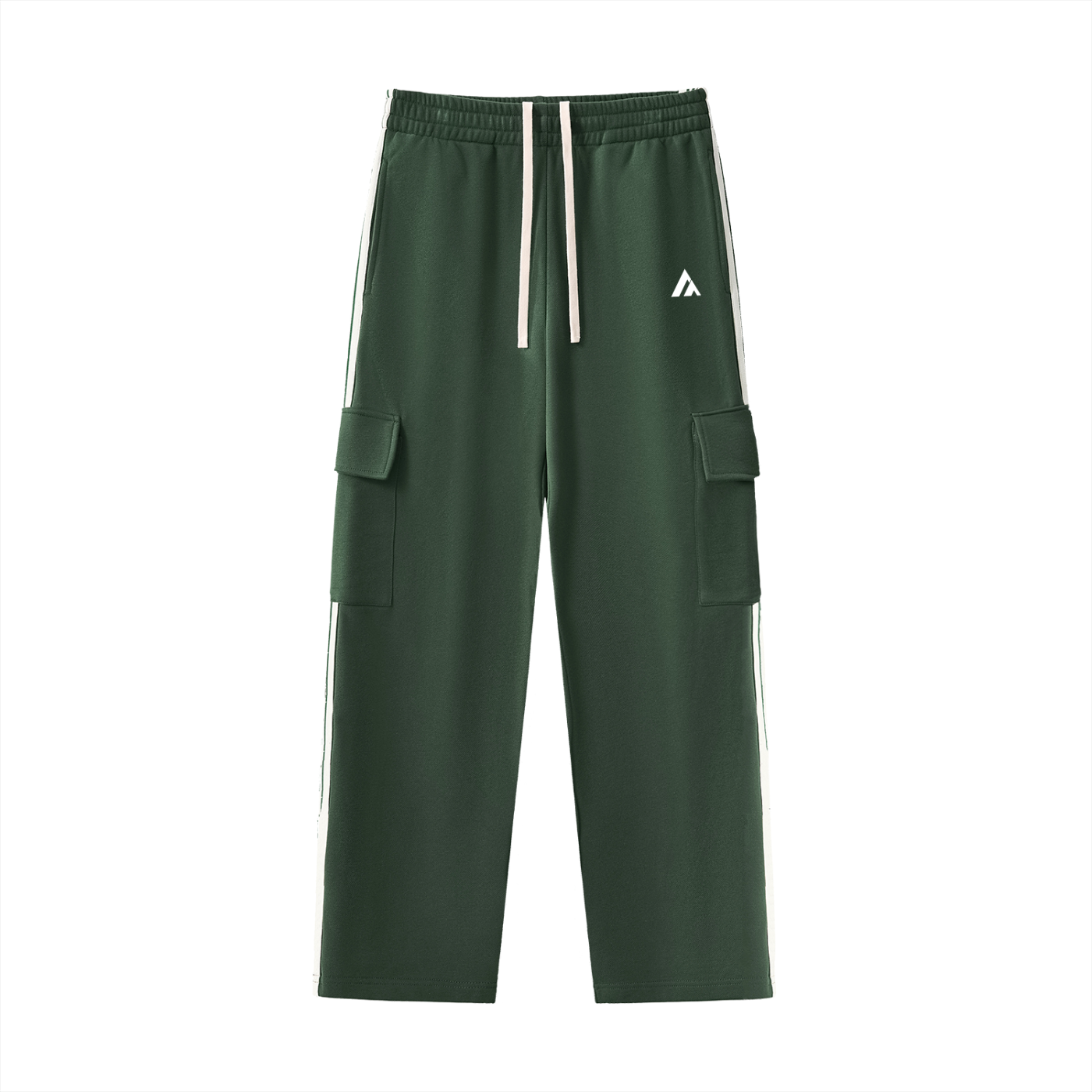 Side Stripe Straight-Leg Pants