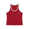 Women's Color Block Cropped Tank Top