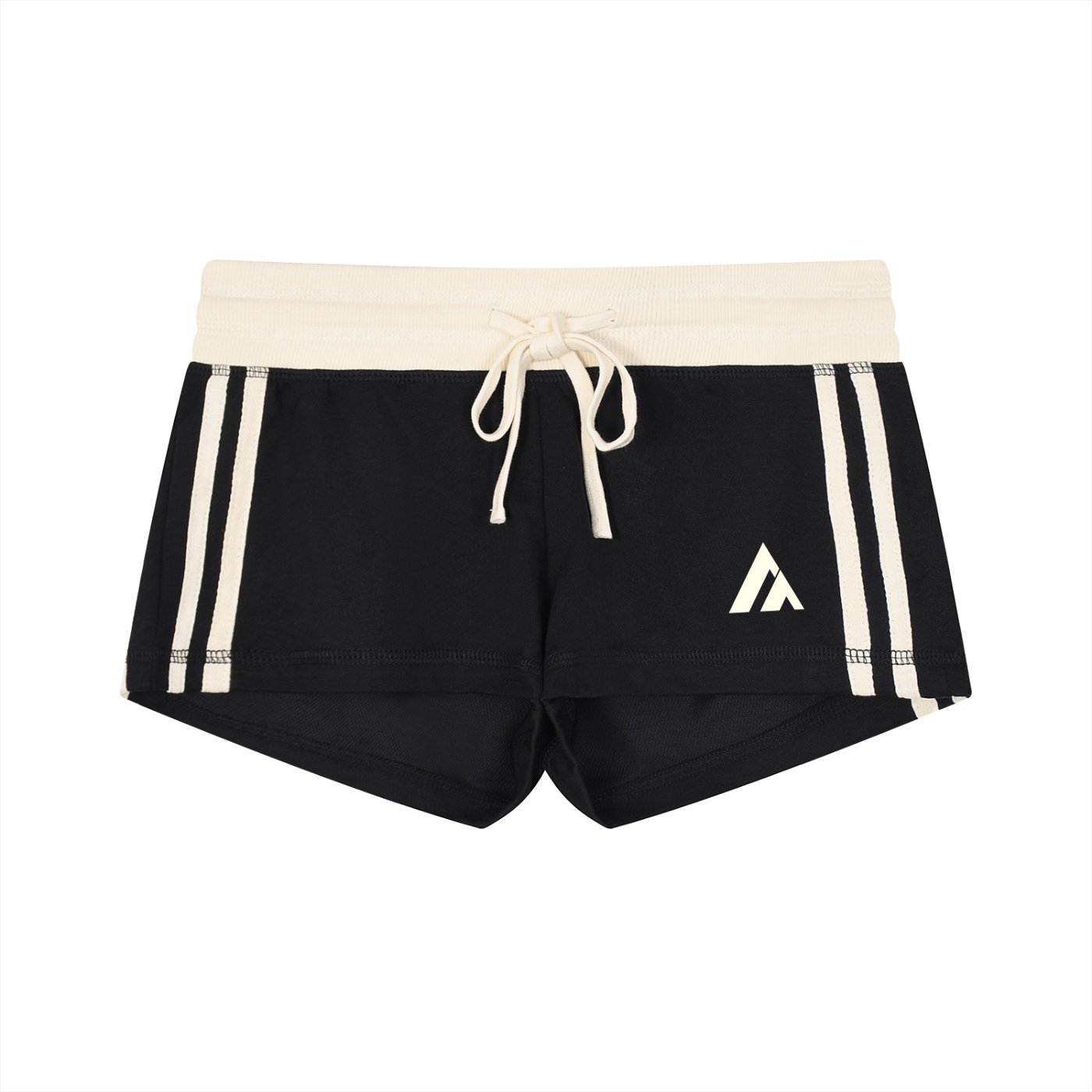 Women's Contrast Stripe Track Shorts