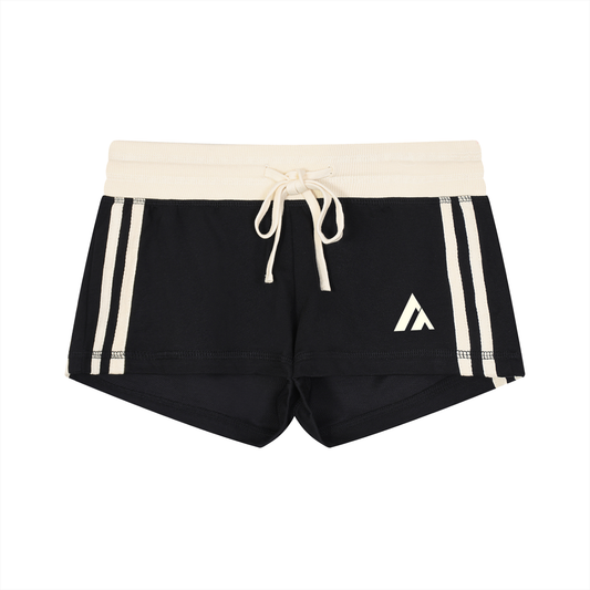 Women's Contrast Stripe Track Shorts