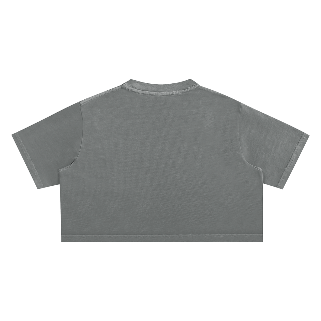 90's BABY | Snow Washed Crop Top