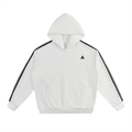 Side Stripe Drop-Shoulder Hoodie