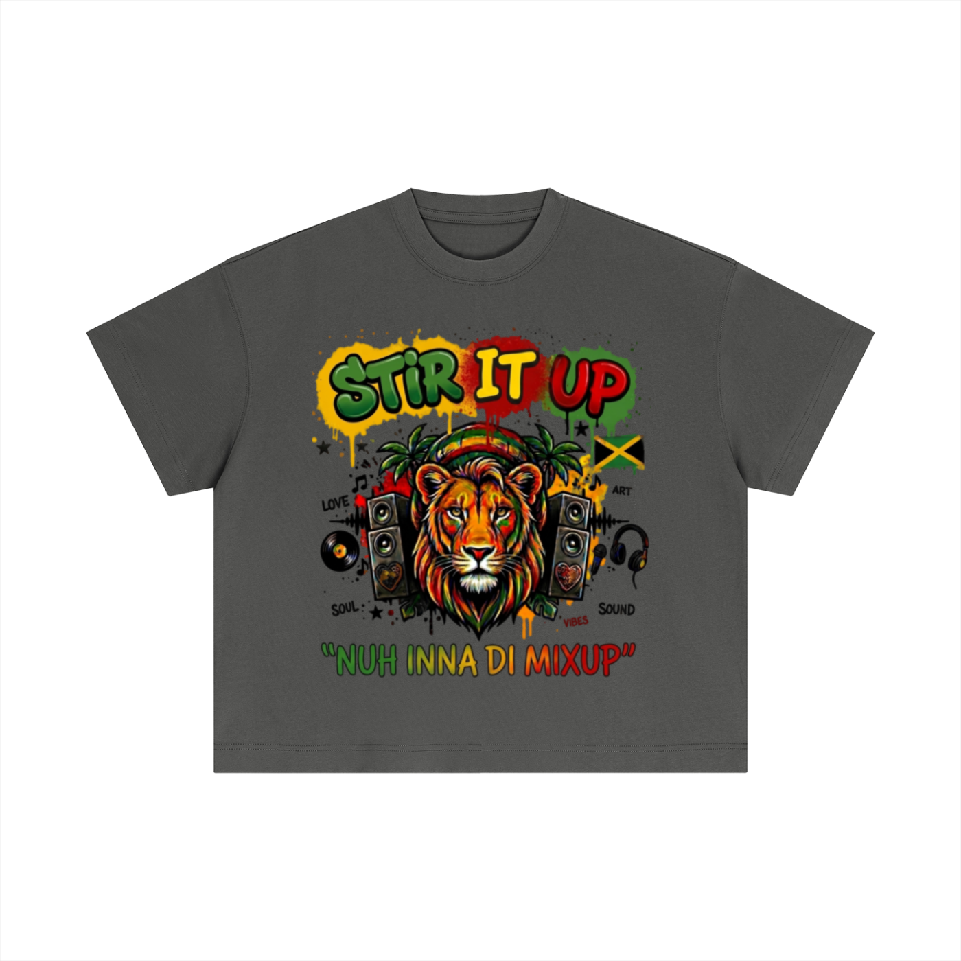 STIR IT UP | Essential Cotton Boxy T-Shirt