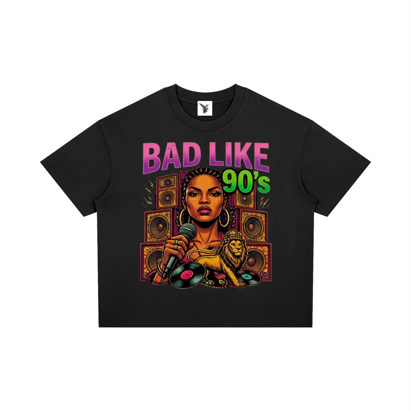 BAD Like 90's Boxy Drop Shoulder T-Shirt