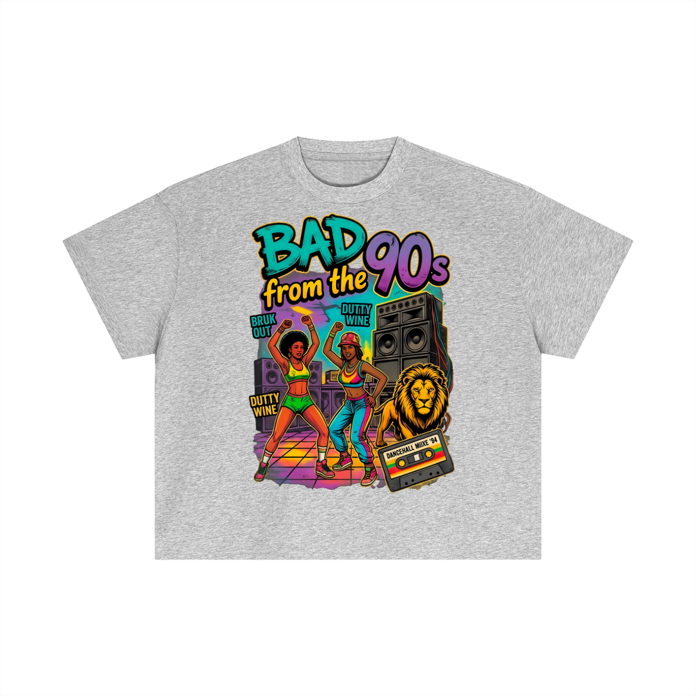 BAD from the 90's | Cotton Boxy T-Shirt