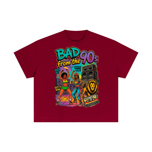 BAD from the 90's | Cotton Boxy T-Shirt