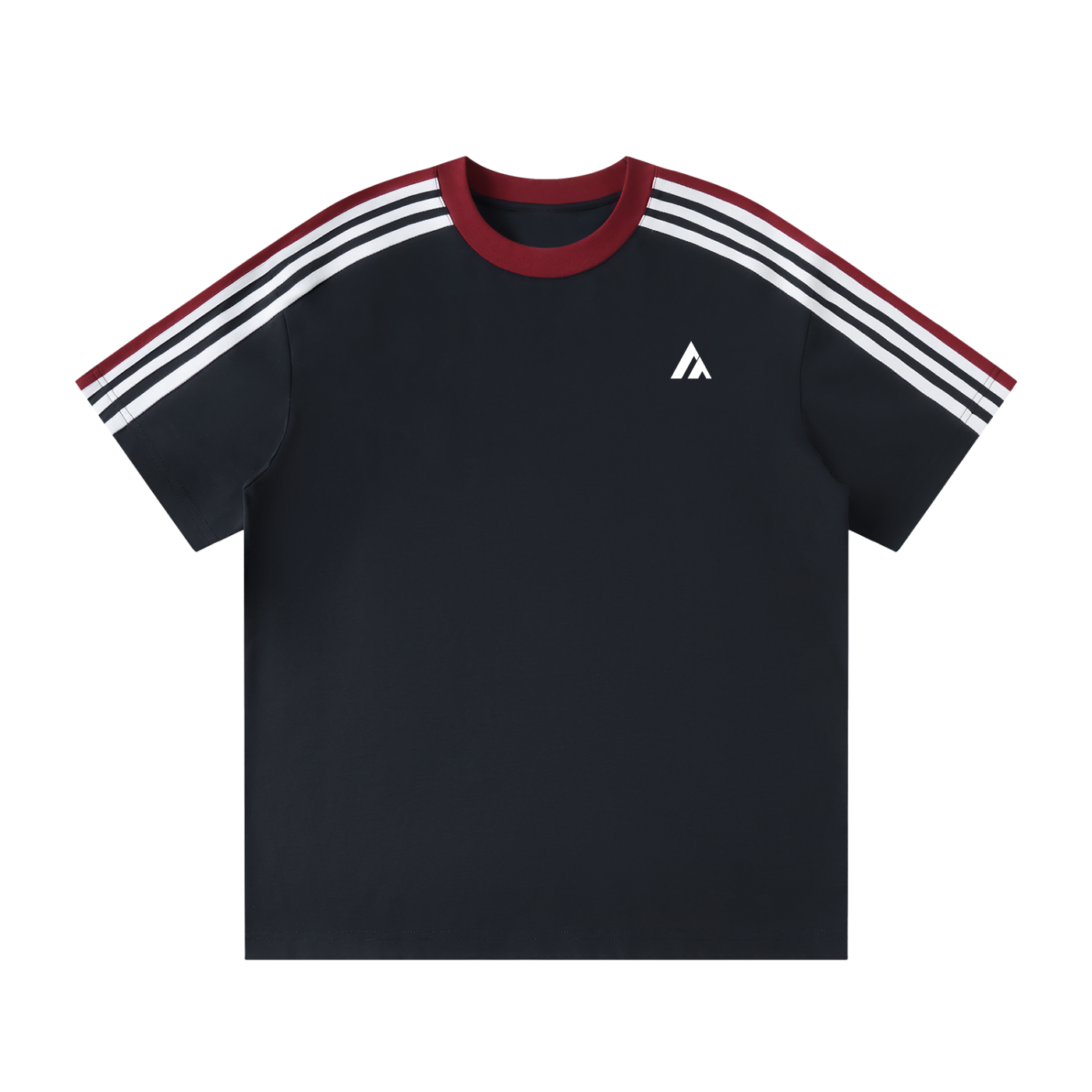 Unisex Colorblock Striped T-Shirt