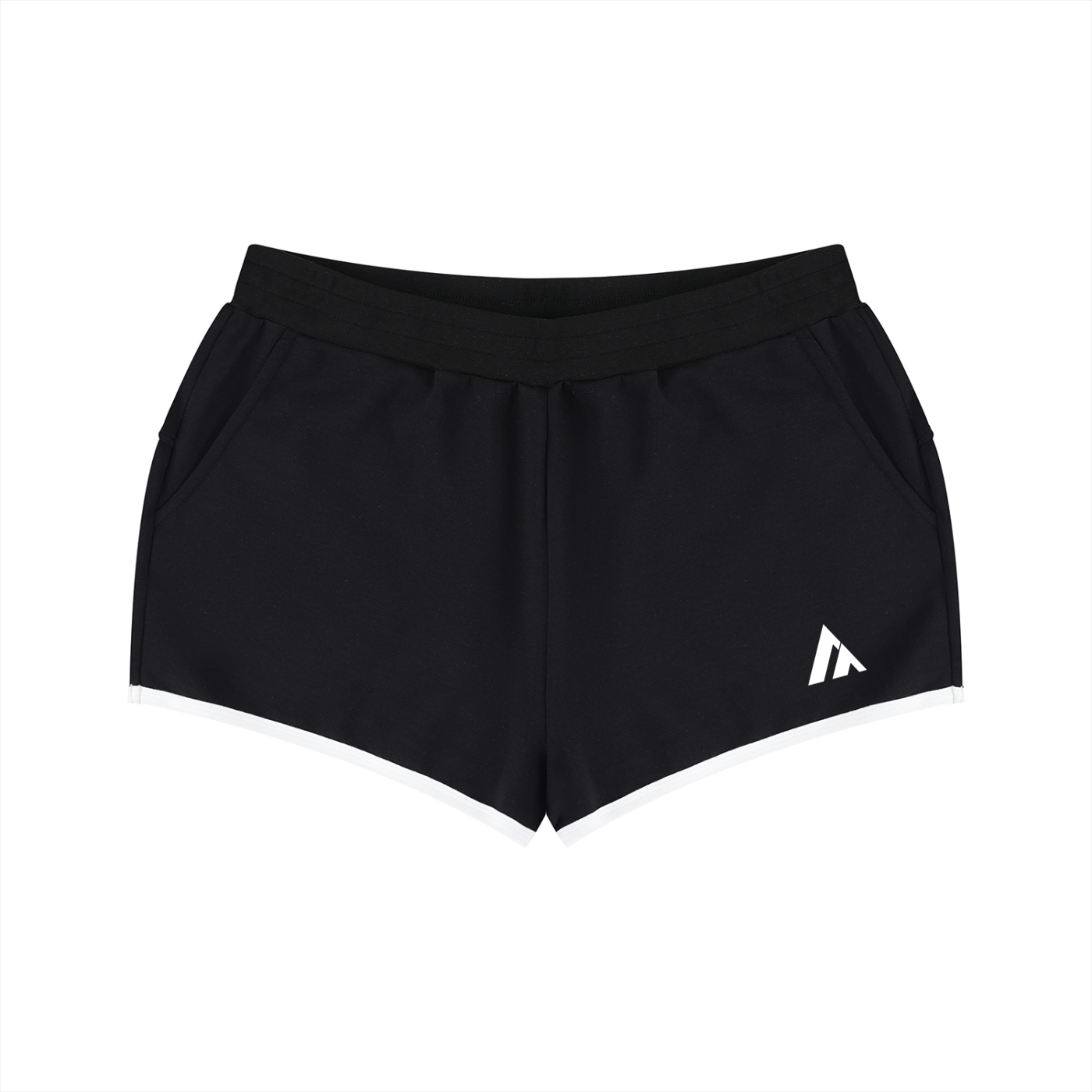 Women's Retro Contrast Binding Shorts