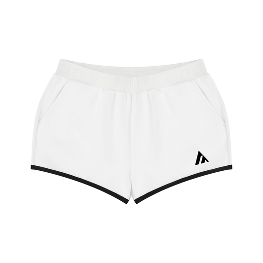Women's Retro Contrast Binding Shorts