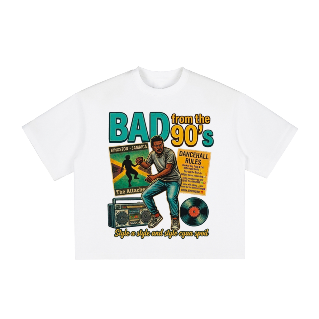 BAD from the 90's | Vintage Washed Boxy T-Shirt