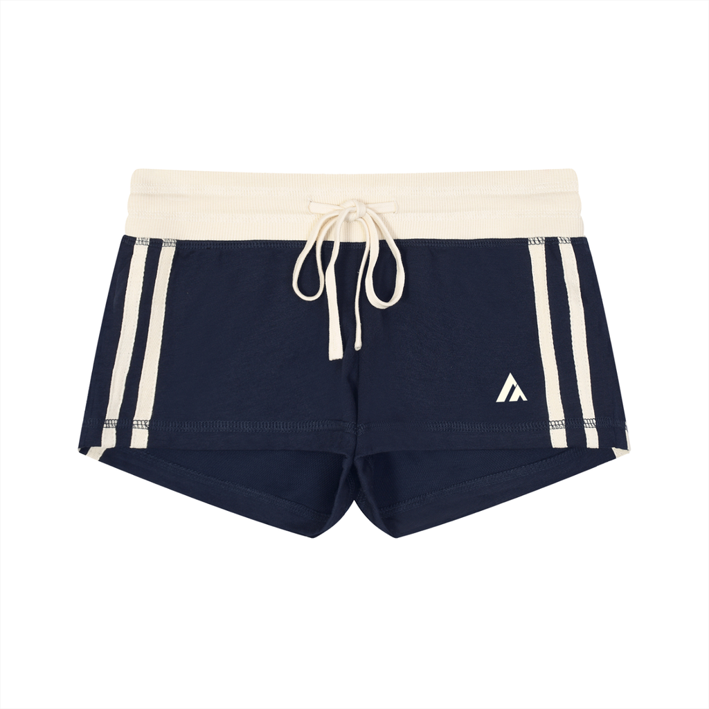Women's Contrast Stripe Track Shorts