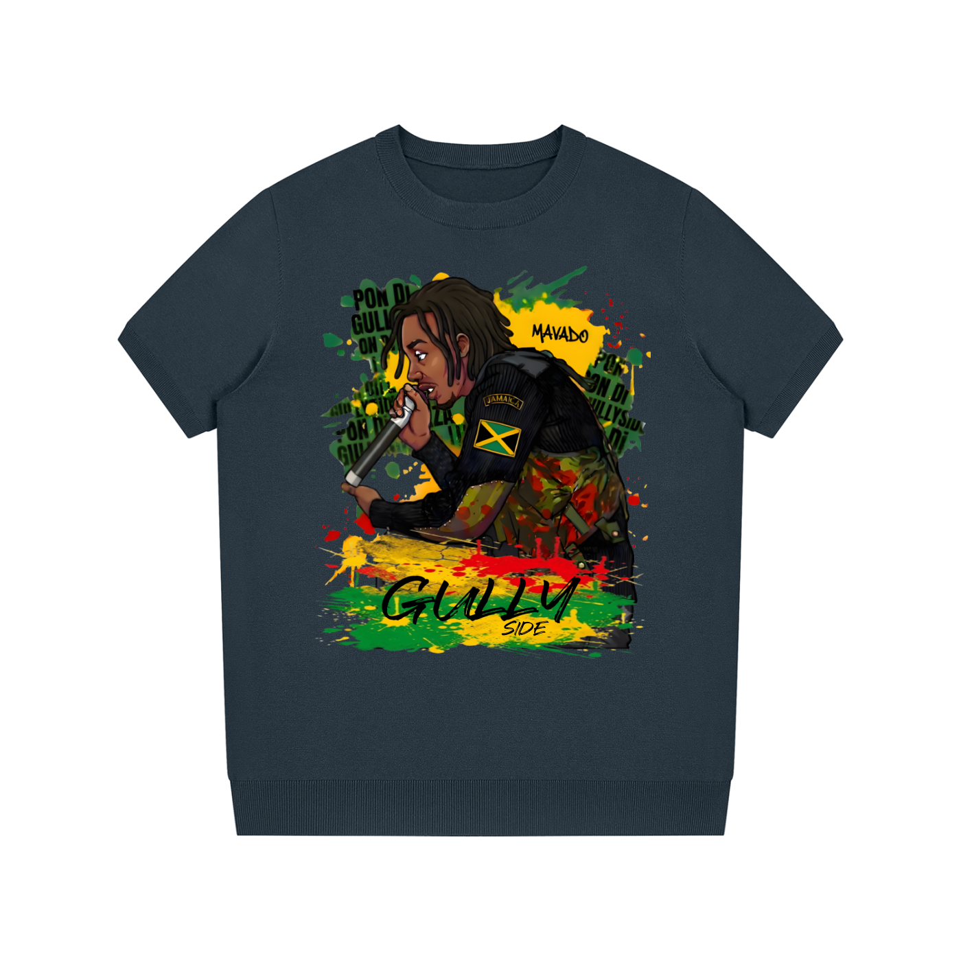 Movado GULLY Crewneck Knit T-Shirt