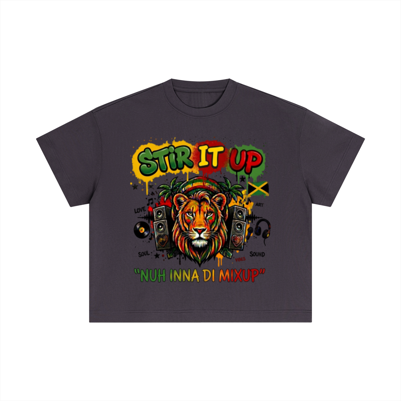 STIR IT UP | Essential Cotton Boxy T-Shirt