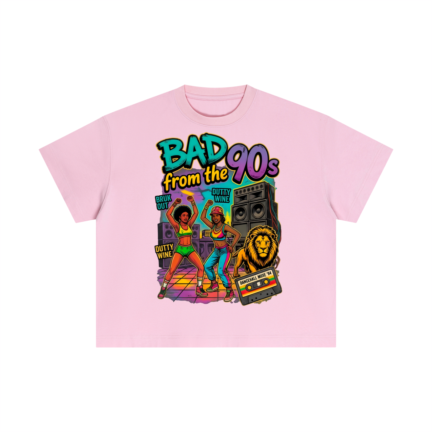 BAD from the 90's | Cotton Boxy T-Shirt