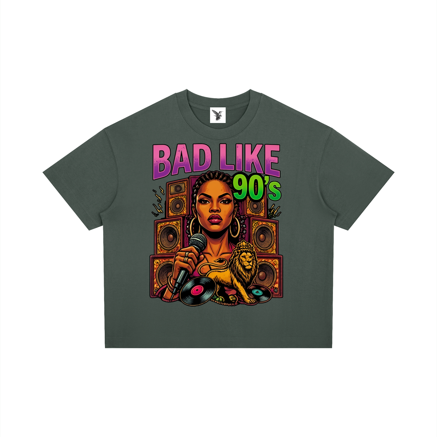 BAD Like 90's Boxy Drop Shoulder T-Shirt