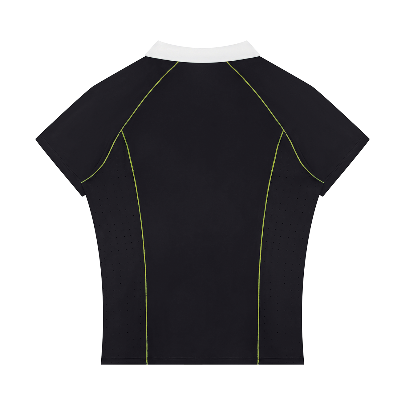 Women’s Slim Fit Quarter-Zip Polo Shirt