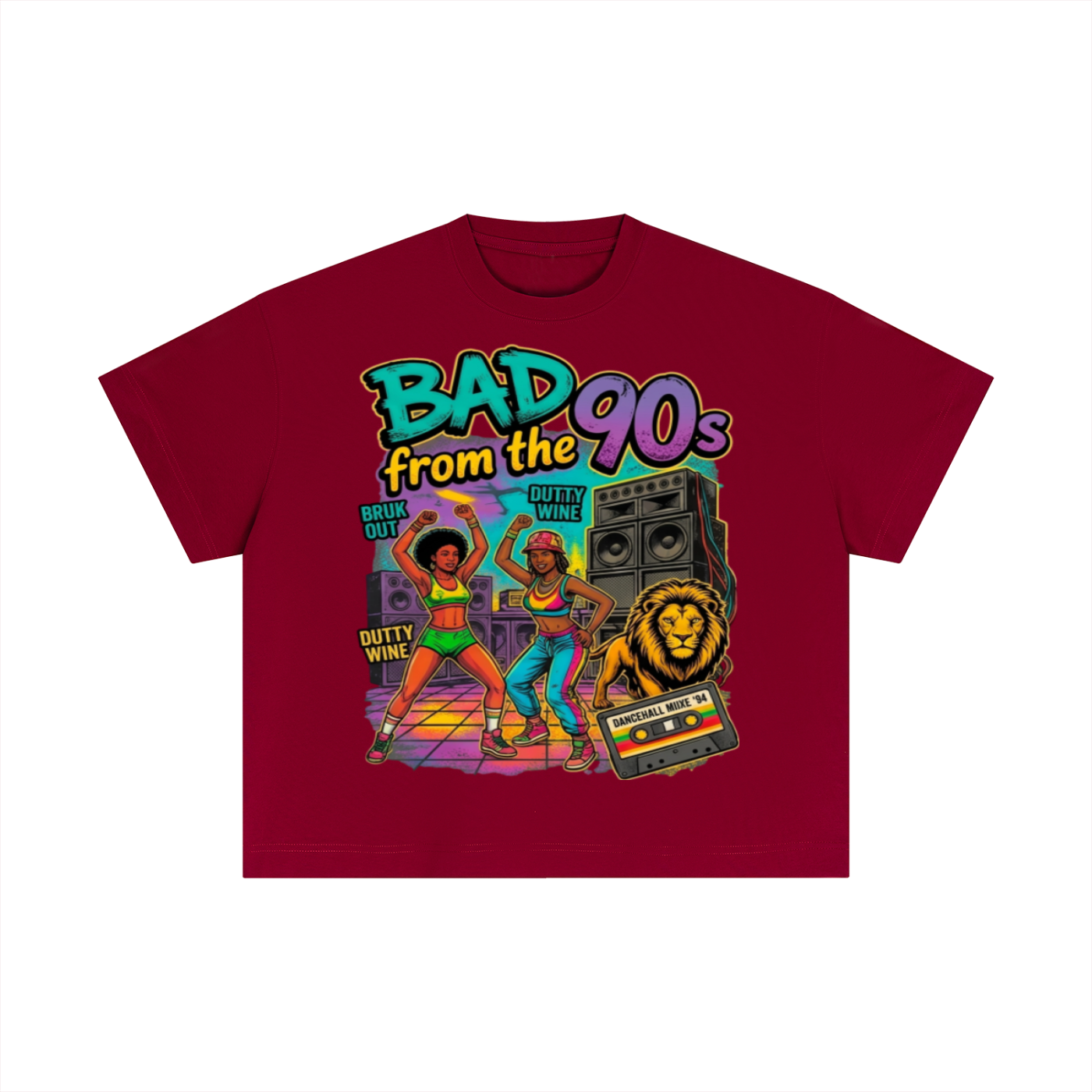 BAD from the 90's | Cotton Boxy T-Shirt