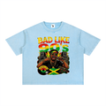 BAD LIKE 90's | Mineral Wash Boxy Cotton T-Shirt