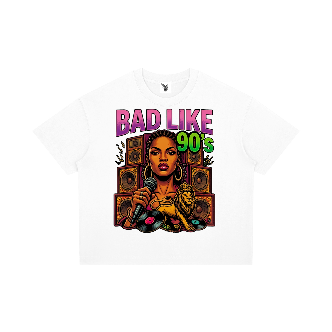BAD Like 90's Boxy Drop Shoulder T-Shirt