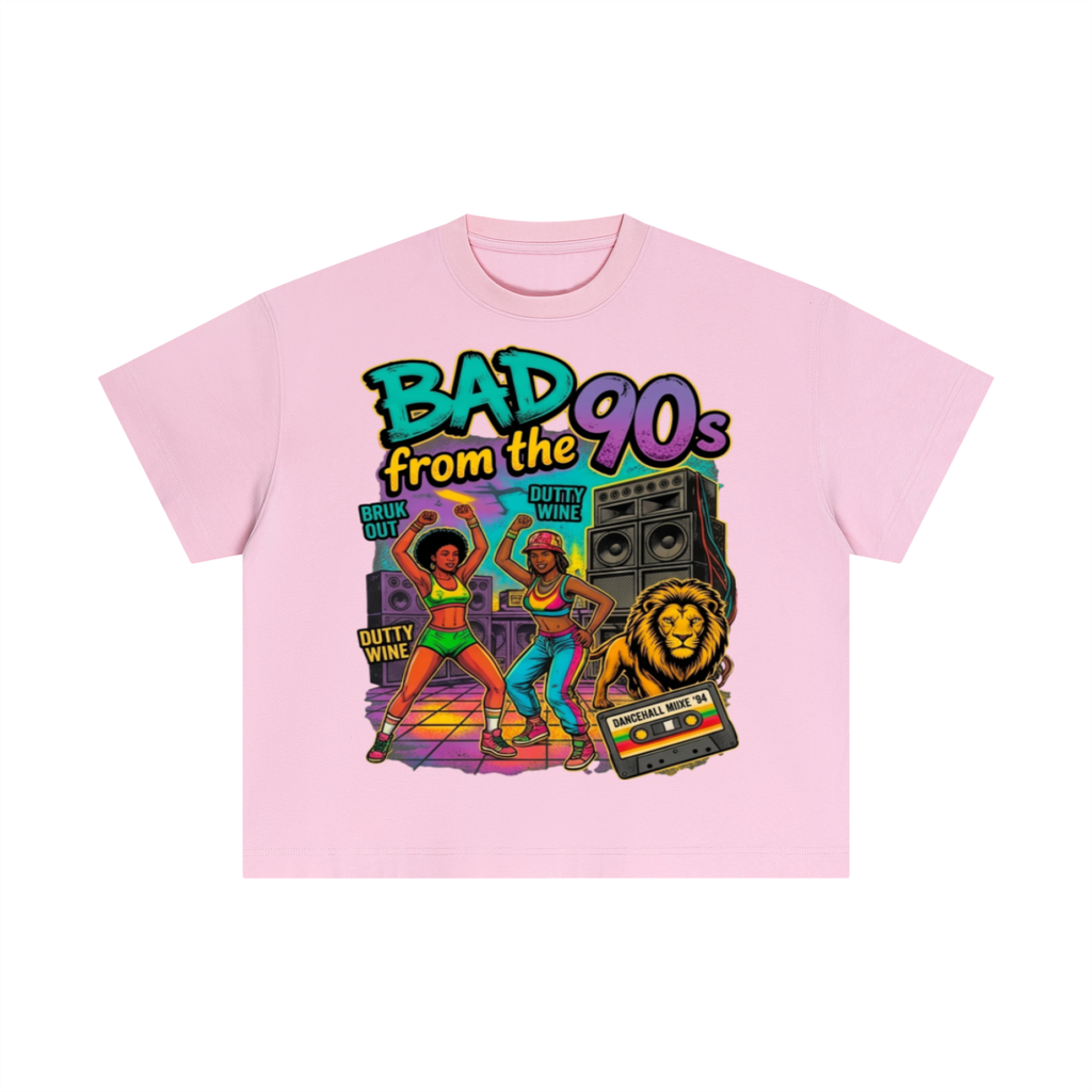 BAD from the 90's | Cotton Boxy T-Shirt