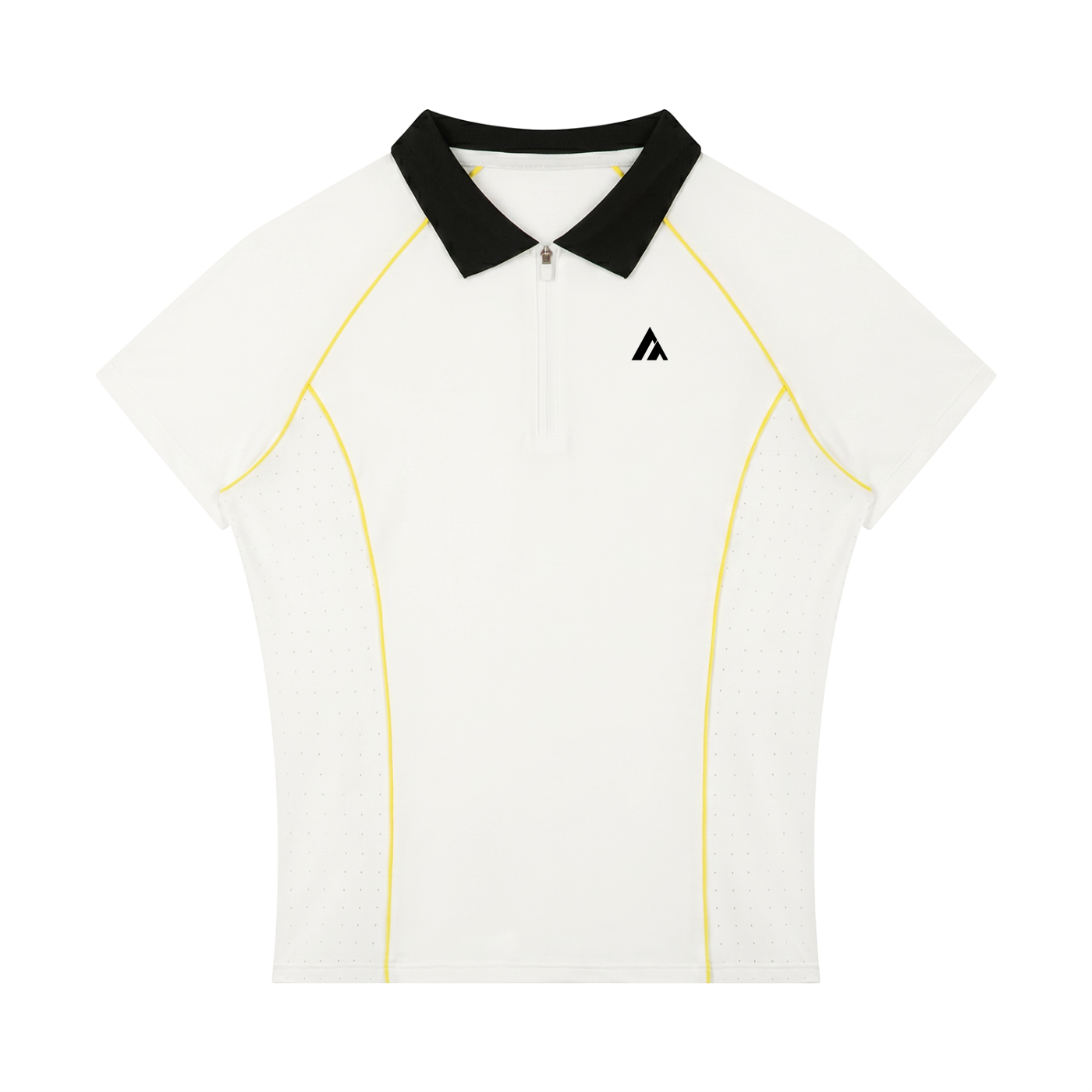 Women’s Slim Fit Quarter-Zip Polo Shirt