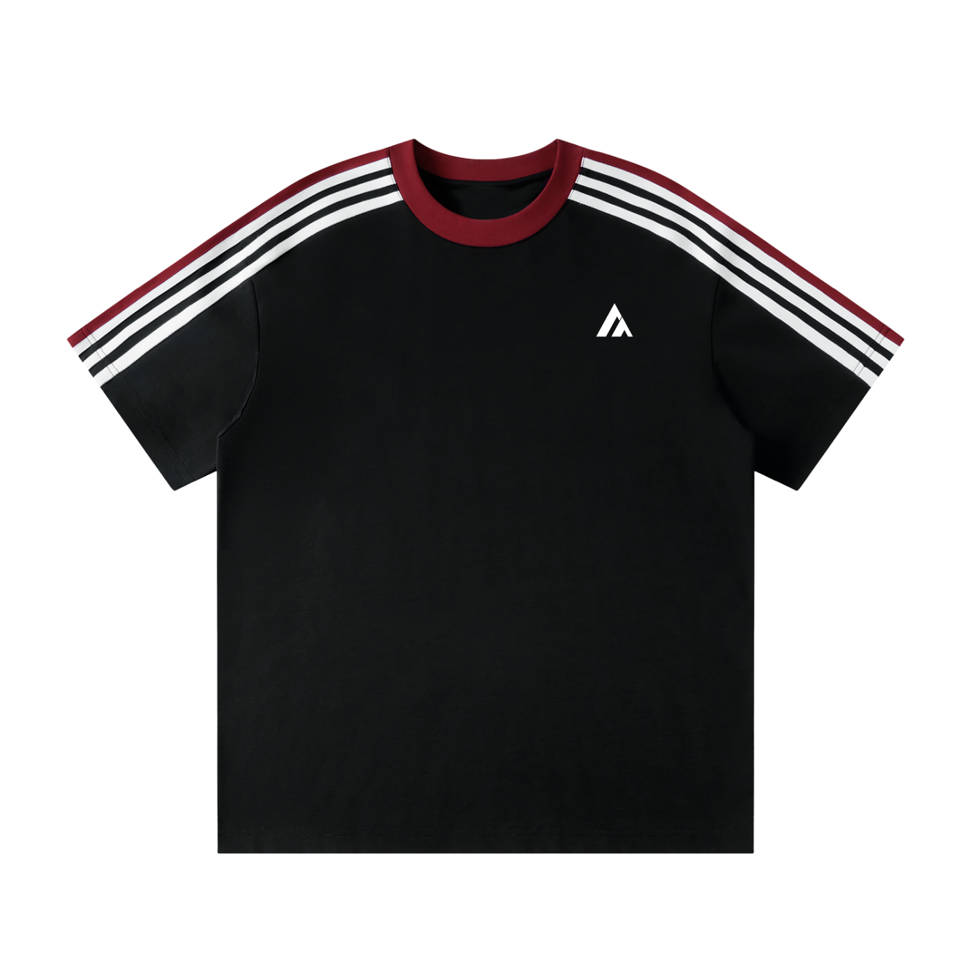 Unisex Colorblock Striped T-Shirt