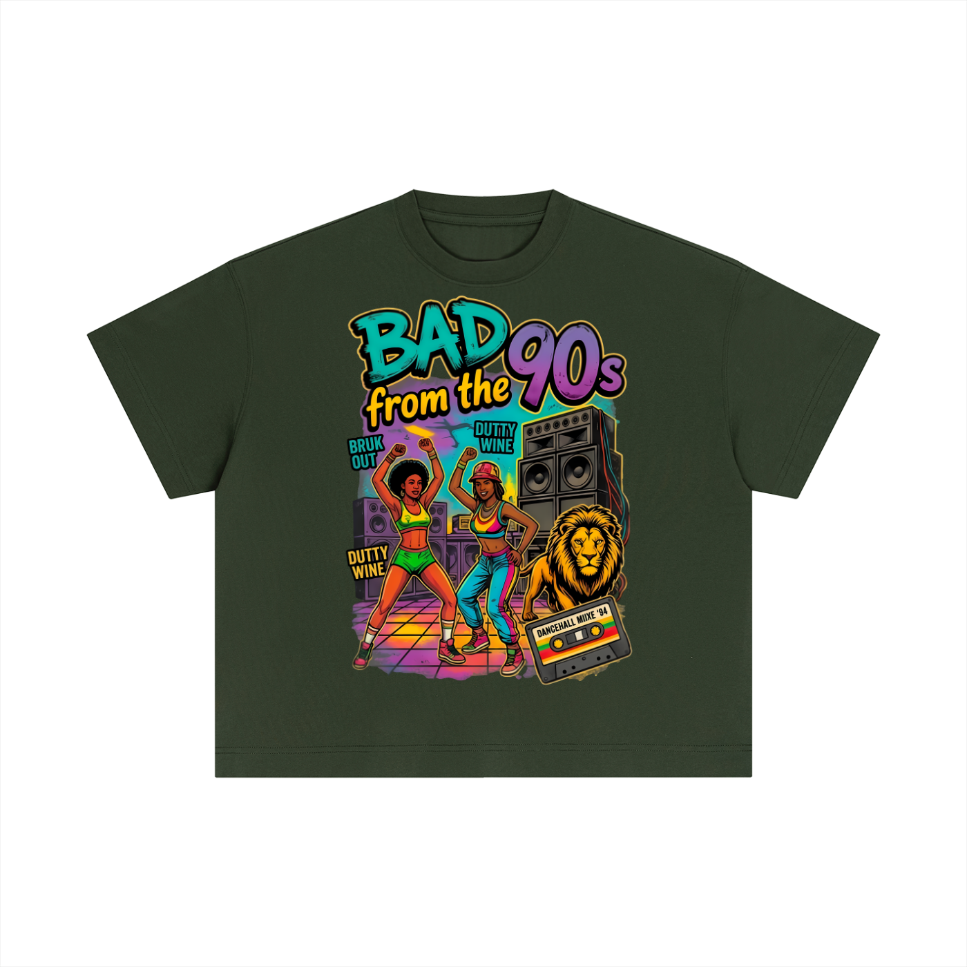 BAD from the 90's | Cotton Boxy T-Shirt