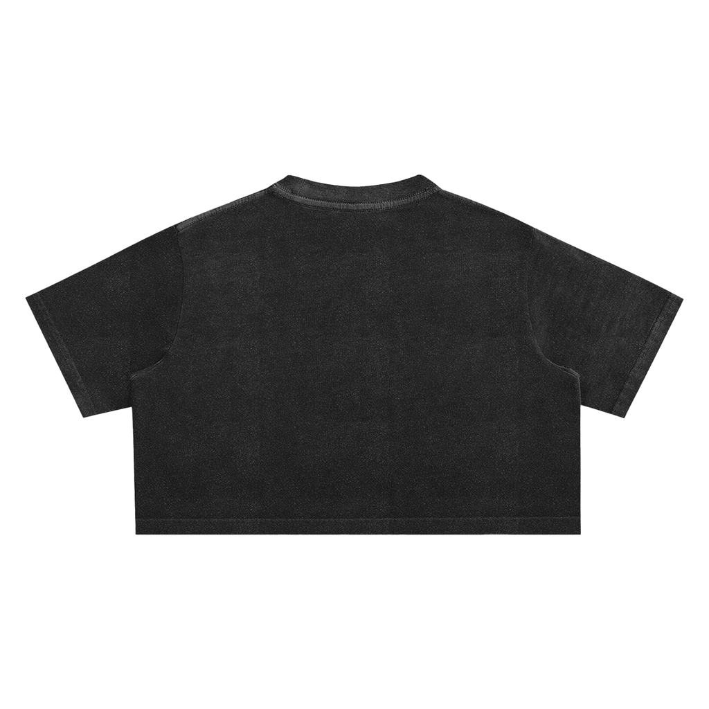 90's BABY | Snow Washed Crop Top