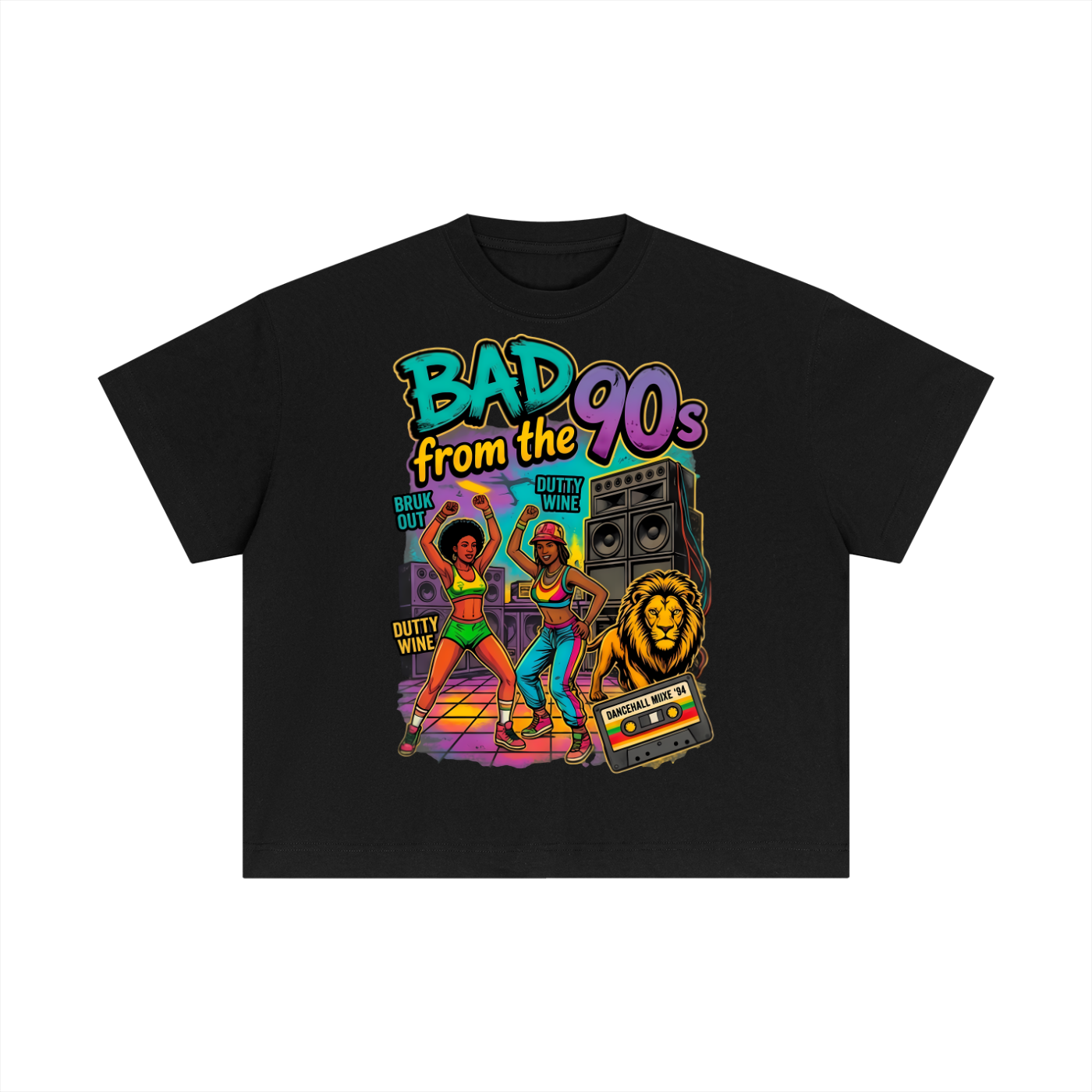 BAD from the 90's | Cotton Boxy T-Shirt
