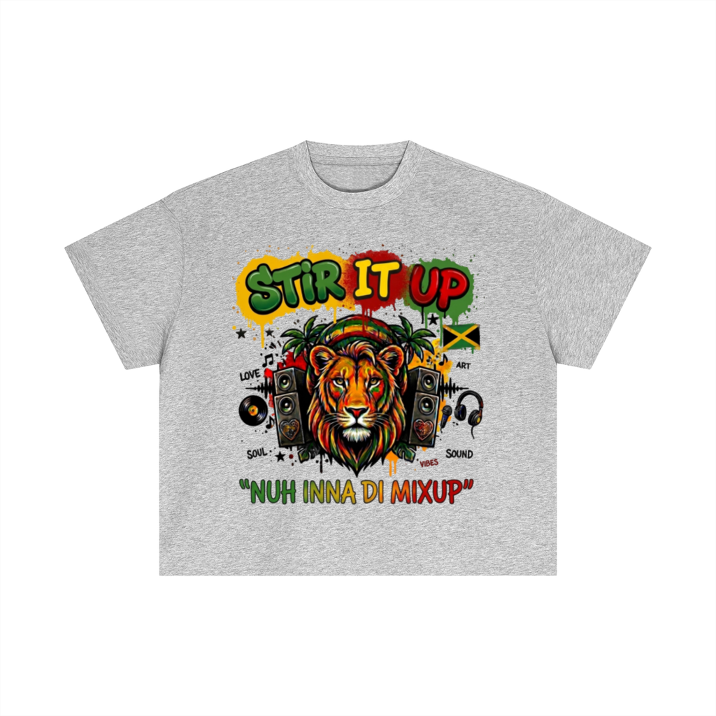 STIR IT UP | Essential Cotton Boxy T-Shirt