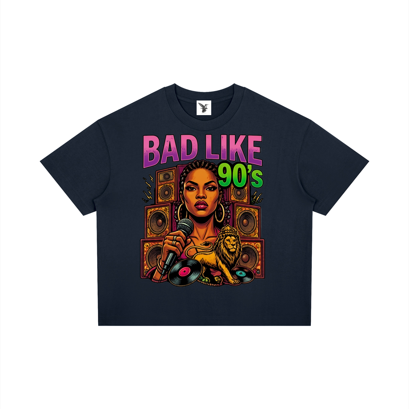 BAD Like 90's Boxy Drop Shoulder T-Shirt