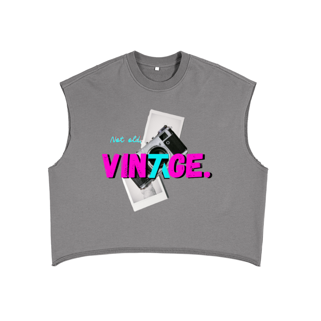 Not Old, VINTAGE | French Terry Boxy Tank Top