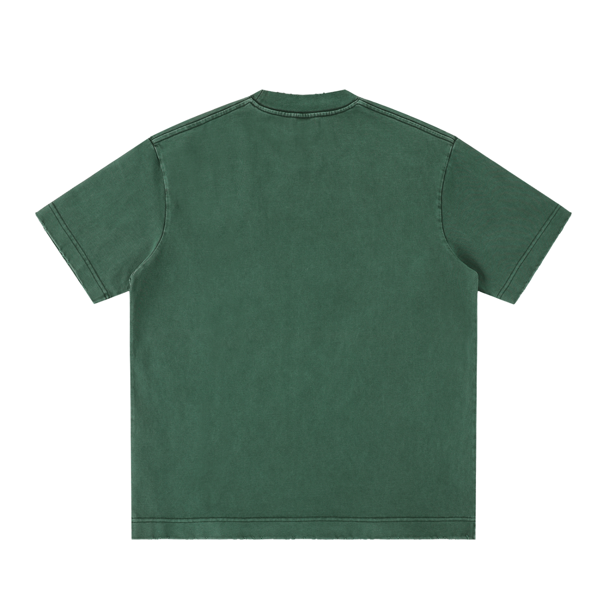 IRON LION ZION | Heavyweight Vintage Washed Frayed T-Shirt