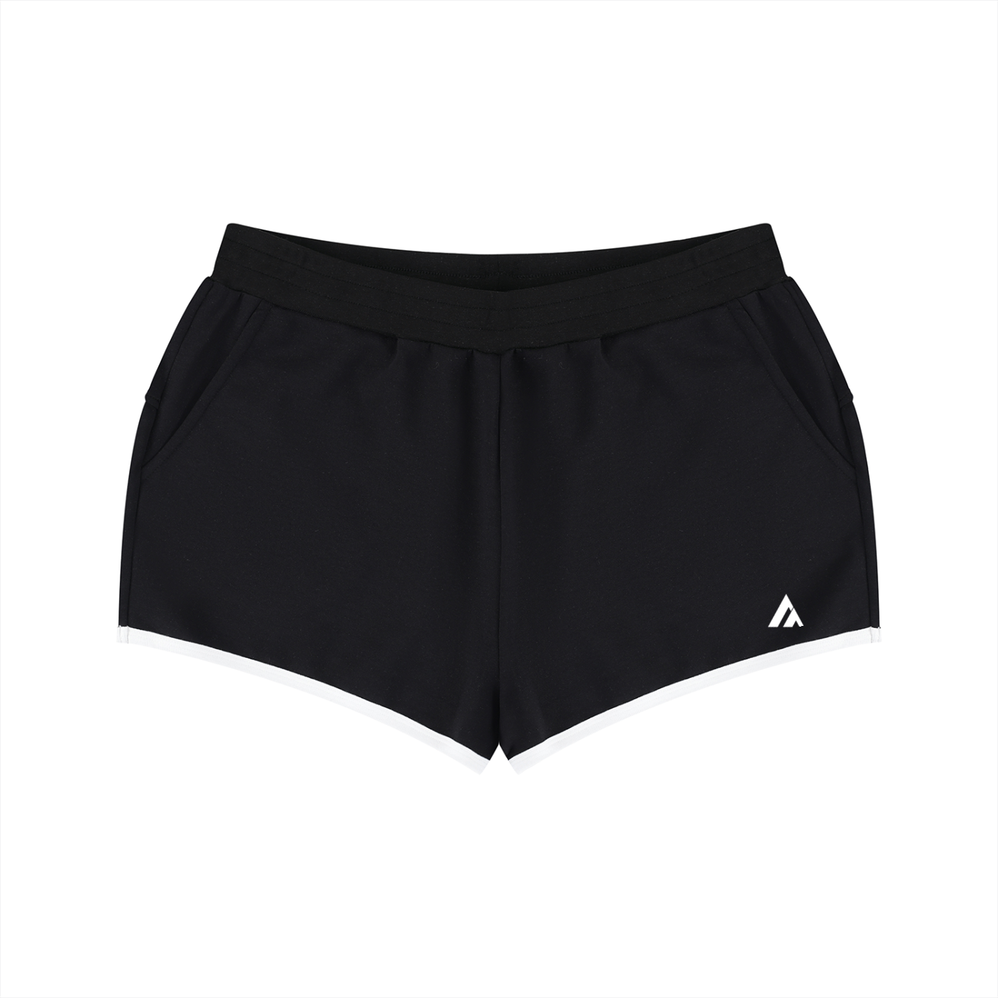Women's Retro Contrast Binding Shorts