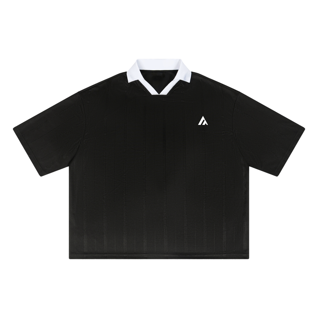 Unisex Striped Boxy Soccer Jersey