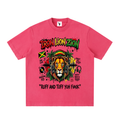 IRON LION ZION | Heavyweight Vintage Washed Frayed T-Shirt