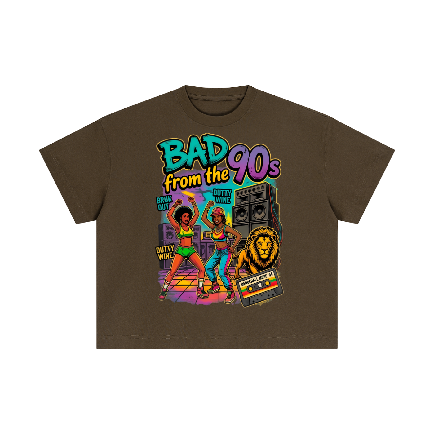 BAD from the 90's | Cotton Boxy T-Shirt