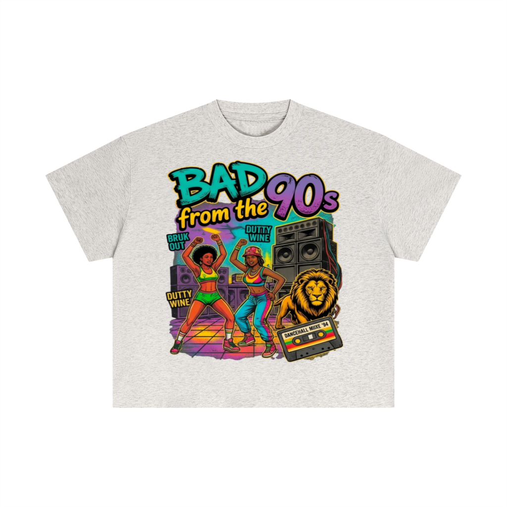 BAD from the 90's | Cotton Boxy T-Shirt
