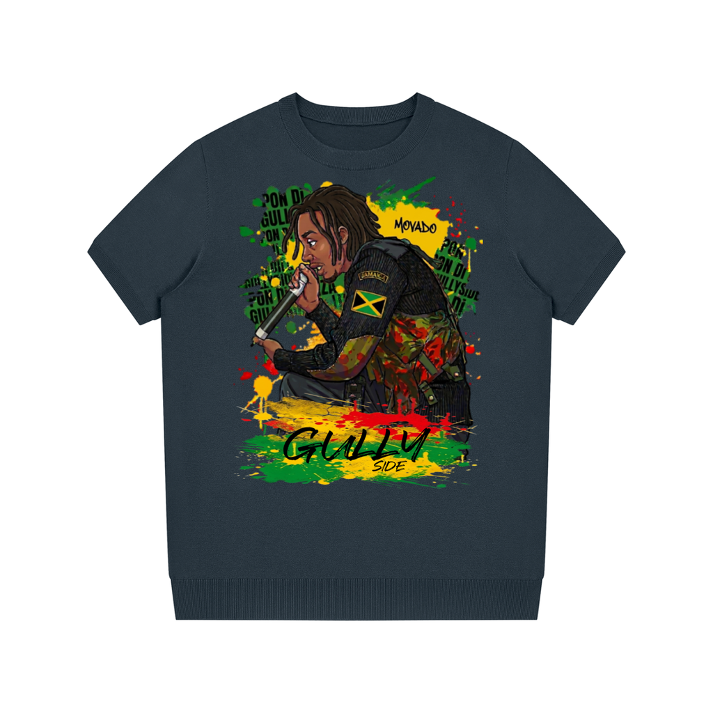 Movado GULLY Crewneck Knit T-Shirt