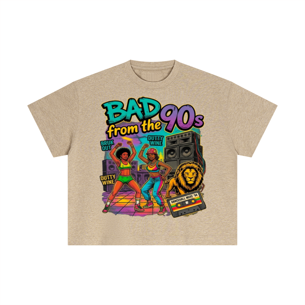 BAD from the 90's | Cotton Boxy T-Shirt