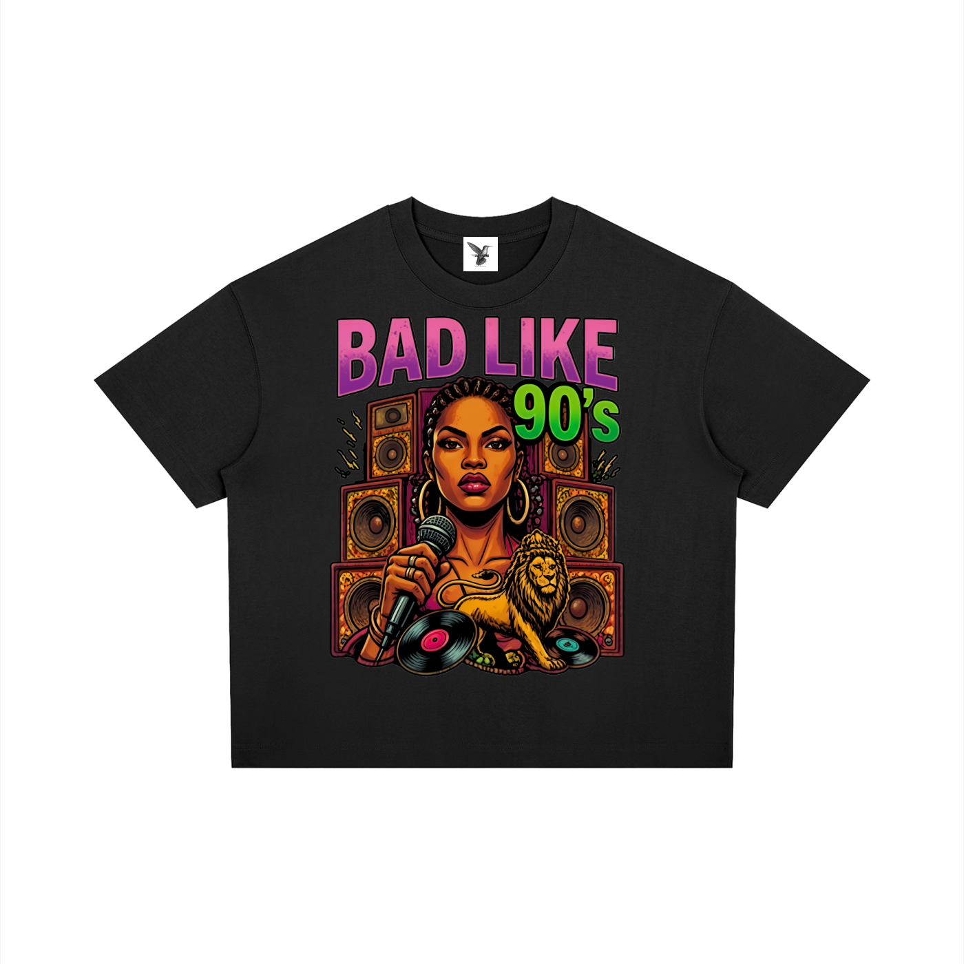 BAD Like 90's Boxy Drop Shoulder T-Shirt