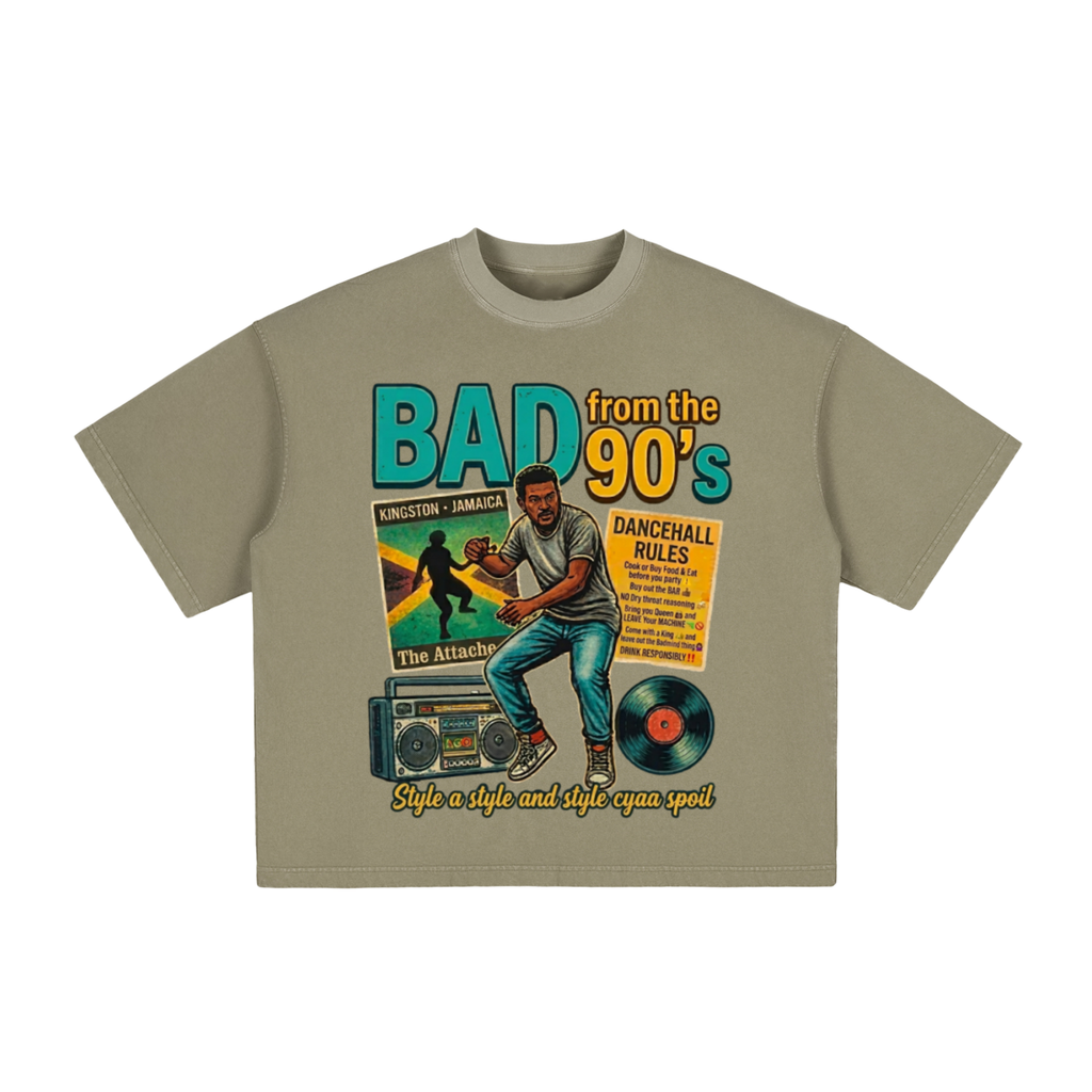BAD from the 90's | Vintage Washed Boxy T-Shirt