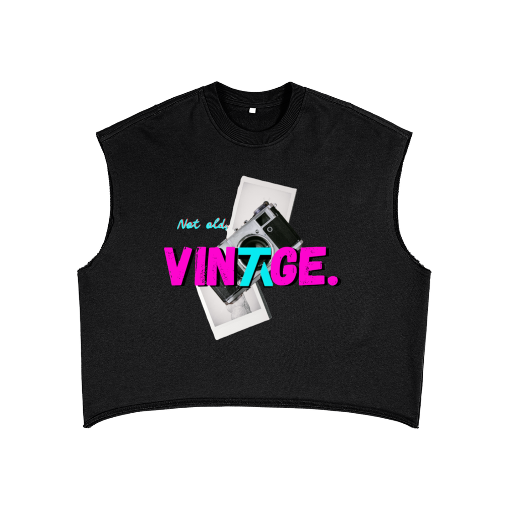 Not Old, VINTAGE | French Terry Boxy Tank Top