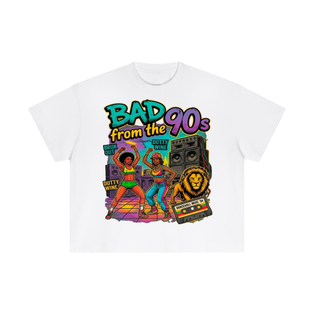 BAD from the 90's | Cotton Boxy T-Shirt