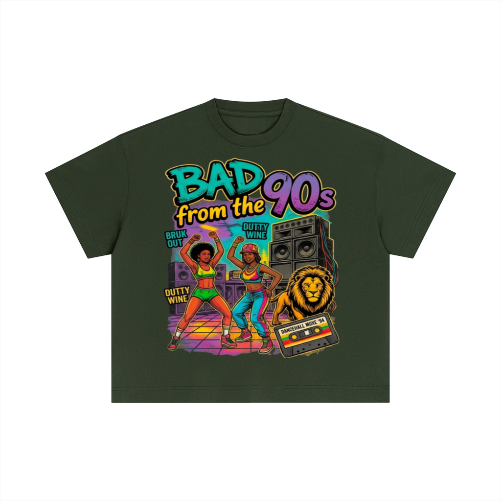 BAD from the 90's | Cotton Boxy T-Shirt