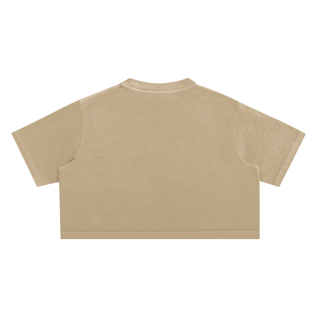 90's BABY | Snow Washed Crop Top